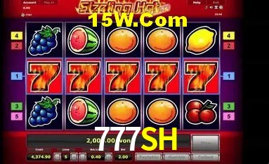 Tela de boas-vindas e lobby de jogos do aplicativo 777SH